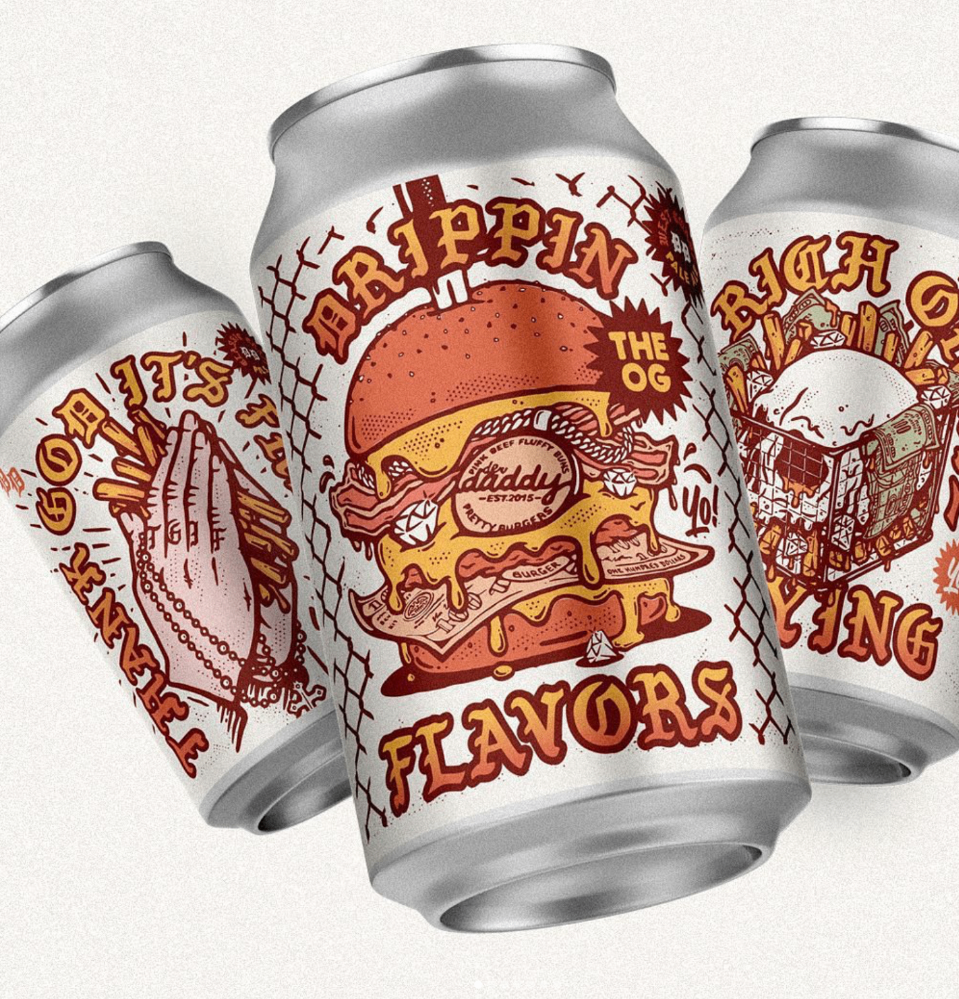 Daddy's Craft Beer Dosen mit exklusivem Artwork